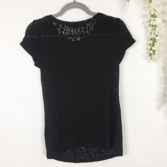 ✨5xHP✨H&M MAMA maternity top sheer leopard print✨ - Picture 5 of 7